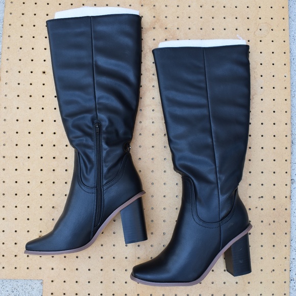 French Connection Hailee Black Boots - Picture 1 of 13